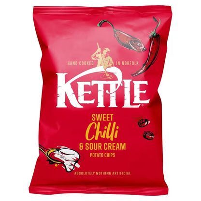 Kettle Sweet Chilli & Sour Cream Crisps 12 × 80g