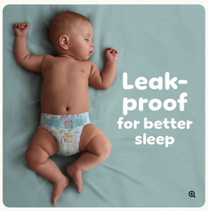 Pampers Baby-Dry Nappies Size 3 – 30 × 4 Packs (120 Nappies)